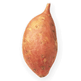 A sweet potato
