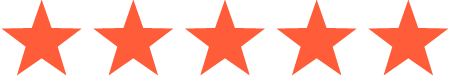 5 out of 5 rating stars