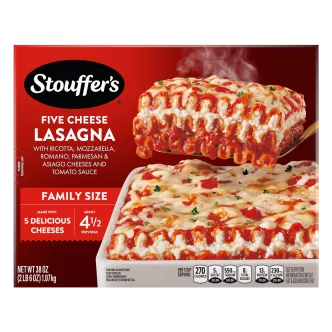 Five Cheese Lasagna